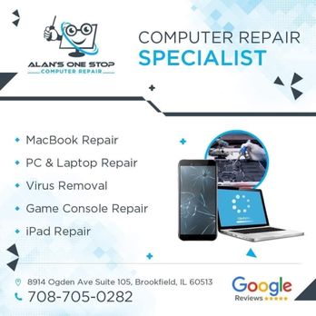 Alan's One Stop Computer Repairs - IT Services & Computer Repair Near Me - Cicero, Illinois