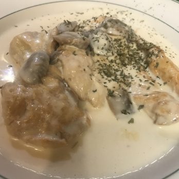La Pollera Colorada - Chicken breast with mushroom sauce. - Colombian Near Me - Clearwater, Florida La Pollera Colorada - Chicken breast with mushroom sauce. - Colombian Near Me - Clearwater, Florida