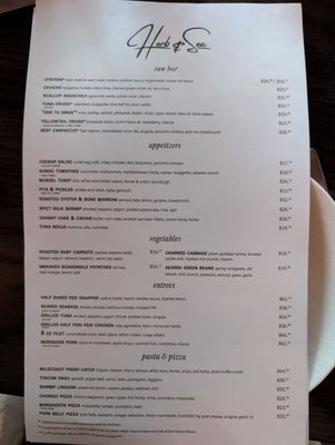 Menu photo 2 Herb & Sea Encinitas, CA Menu photo 2 Herb & Sea Encinitas, CA