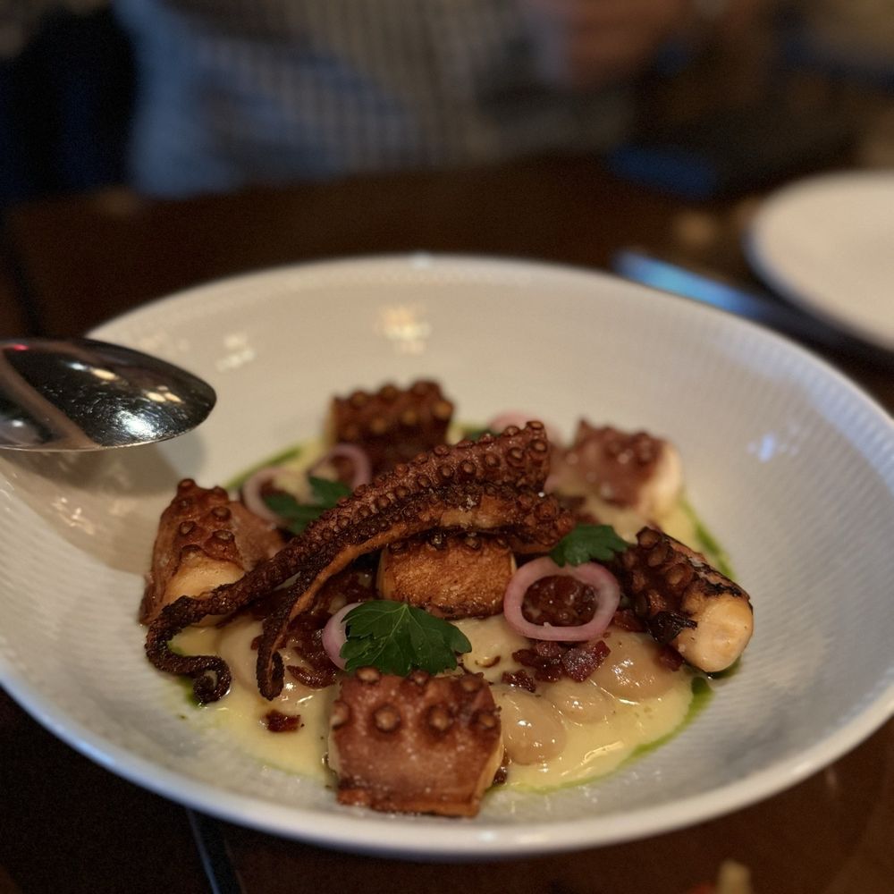 La Marchande - Crispy octopus - French Near Me - New York, New York La Marchande - Crispy octopus - French Near Me - New York, New York