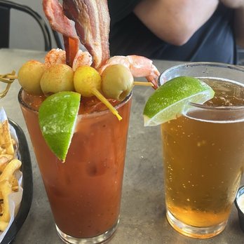 Hoagies - Bloody Mary and Modelo - American Near Me - Pismo Beach, California Hoagies - Bloody Mary and Modelo - American Near Me - Pismo Beach, California