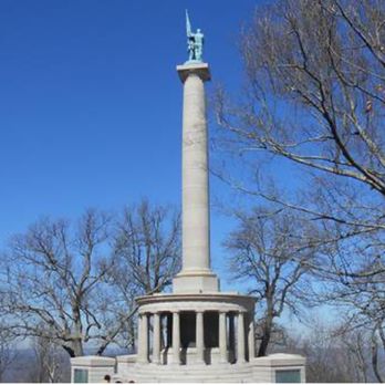 Point Park - New York Peace Monument made onsite with Tennessee and Massachusetts stone - Parks Near Me - Lookout Mountain, Tennessee