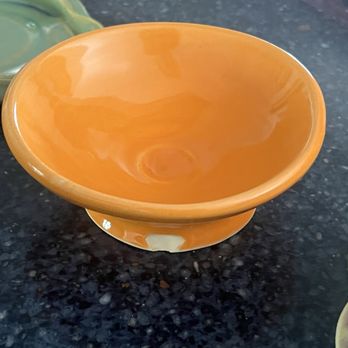 Sip And Throw Pottery Studio - Chipped bowl - Paint-Your-Own Pottery Near Me - Denver, Colorado
