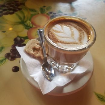 Tryst - Cortado with animal crackers - Lounges Near Me - Washington, DC, District of Columbia Tryst - Cortado with animal crackers - Lounges Near Me - Washington, DC, District of Columbia