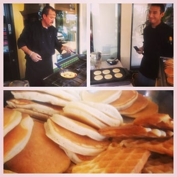 Chef's Catering - Fresh pancake and waffle station! - Caterers Near Me Chef's Catering - Fresh pancake and waffle station! - Caterers Near Me