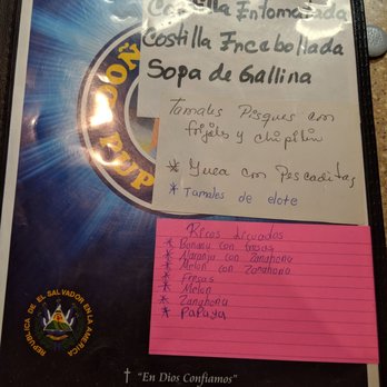 Doña Cecy’s Pupuseria - Menu Page 1 - Latin American Near Me - Springfield, Virginia Doña Cecy’s Pupuseria - Menu Page 1 - Latin American Near Me - Springfield, Virginia