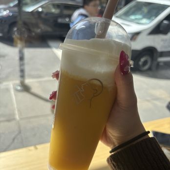 Hey Tea - mango cloud - Bubble Tea Near Me - New York, New York