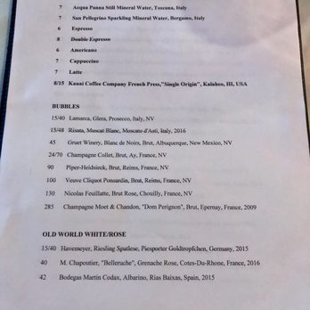 nyloS - Wine Menu 1 of 5 - May 2018 - VN - New American Near Me - Paia, Hawaii nyloS - Wine Menu 1 of 5 - May 2018 - VN - New American Near Me - Paia, Hawaii