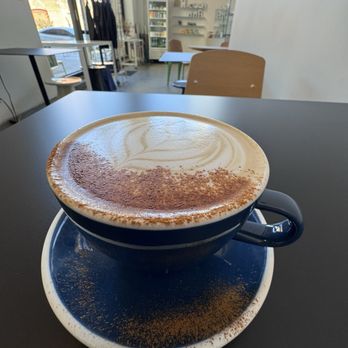 Eightfold Coffee - Pumpkin spice Vanilla Latte. In house made syrups - Coffee & Tea Near Me - Los Angeles, California