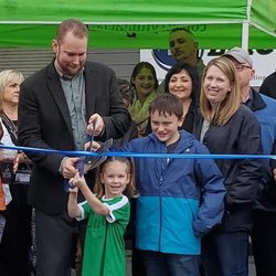 James Hutches - COUNTRY Financial representative - Grand Opening with my family.
