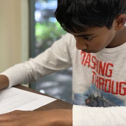 Supermath | Santa Clara - Rohan practicing mental calculation