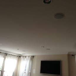 5.1 surround installed in my ceiling. Patchwork looks fantastic. Excellent job, guys!