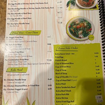 Pho An 3 - Menu - House Rice and Kids Meals - Vietnamese Near Me - Humble, Texas Pho An 3 - Menu - House Rice and Kids Meals - Vietnamese Near Me - Humble, Texas