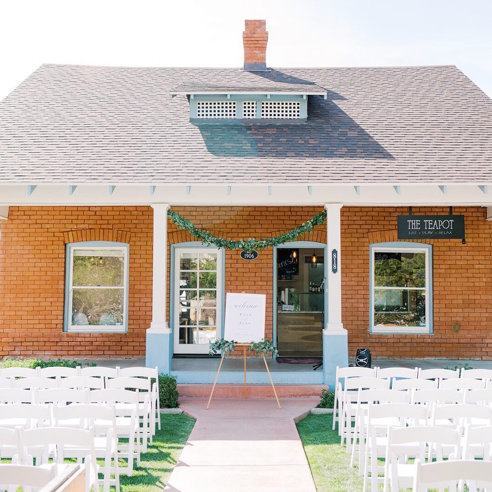 The Teapot - Ceremony in the front - Venues & Event Spaces Near Me - Phoenix, Arizona The Teapot - Ceremony in the front - Venues & Event Spaces Near Me - Phoenix, Arizona