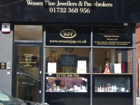 WESSEX FINE JEWELLERS & PAWNBROKERS - 38 High Street, Tonbridge, Kent 
