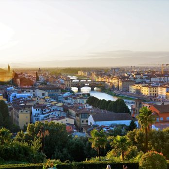 Piazzale Michelangelo - overlook -   ponte Vecchio - Public Plazas Near Me - Florence, FI