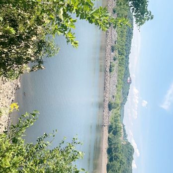 Ozarks Landing RV Resort - View of the river by the camper. - RV Parks Near Me - Lake Ozark, Missouri