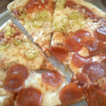 Atlas Brick Oven Pizza - Pepperoncini & Pepperoni pizza - Pizza Near Me - Corning, New York