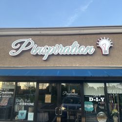 Pinspiration Bucks Mont - Picture taken at 7:30 10 minutes after the person in the store decided to close early as soon as they saw us pull up.