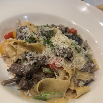 Napkins  - Chefs special -- pasta with flank steak - New American Near Me - Napa, California