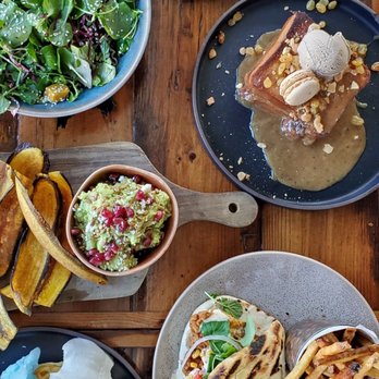 The Hutton - Selection of Brunch Items - New American Near Me - Jersey City, New Jersey