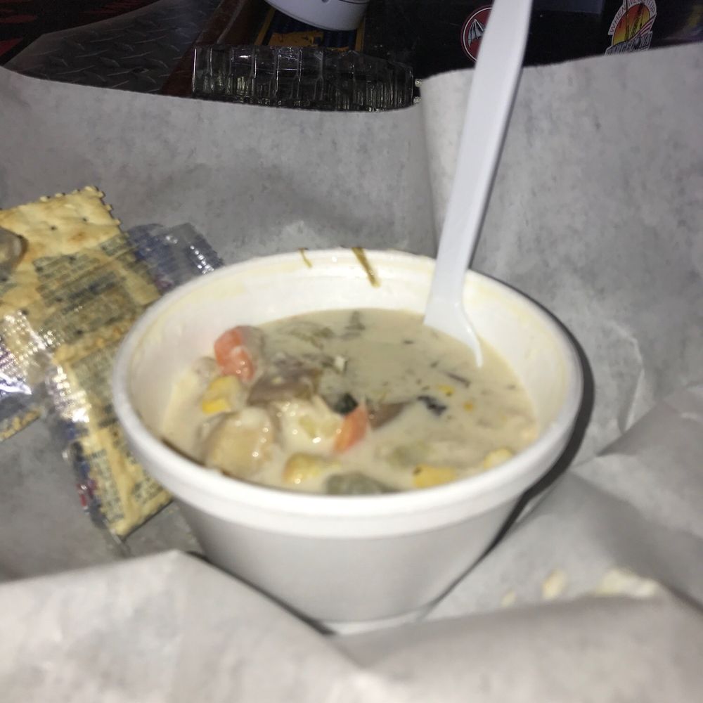 Seafood chowder the BEST