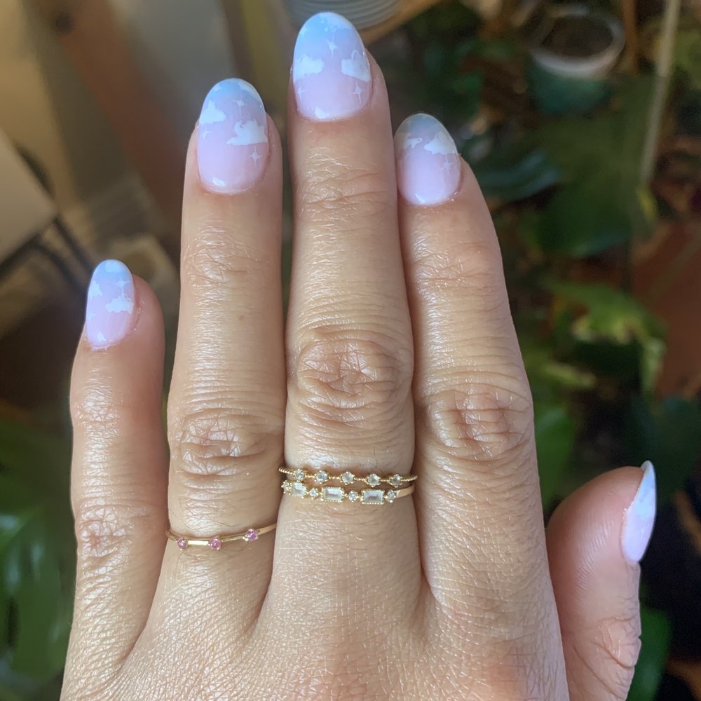 Silver Nails - Head in the clouds - Nail Salons Near Me - Rancho Cucamonga, California Silver Nails - Head in the clouds - Nail Salons Near Me - Rancho Cucamonga, California