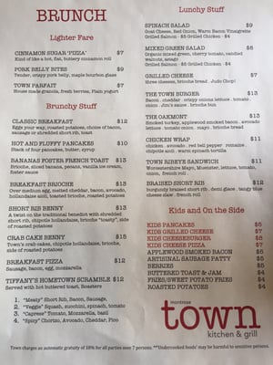 Menu photo 8 Town Kitchen & Grill Montrose, CA Menu photo 8 Town Kitchen & Grill Montrose, CA