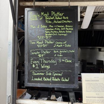 Bearded One BBQ - Specials of the day - Food Trucks Near Me - Monroe Township, New Jersey