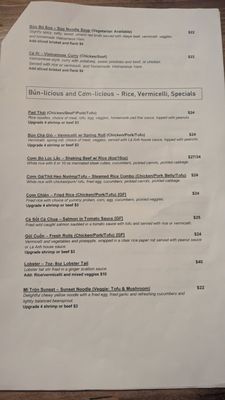 Menu photo 2 Sunset Noodle House Sault Ste. Marie, ON Menu photo 2 Sunset Noodle House Sault Ste. Marie, ON
