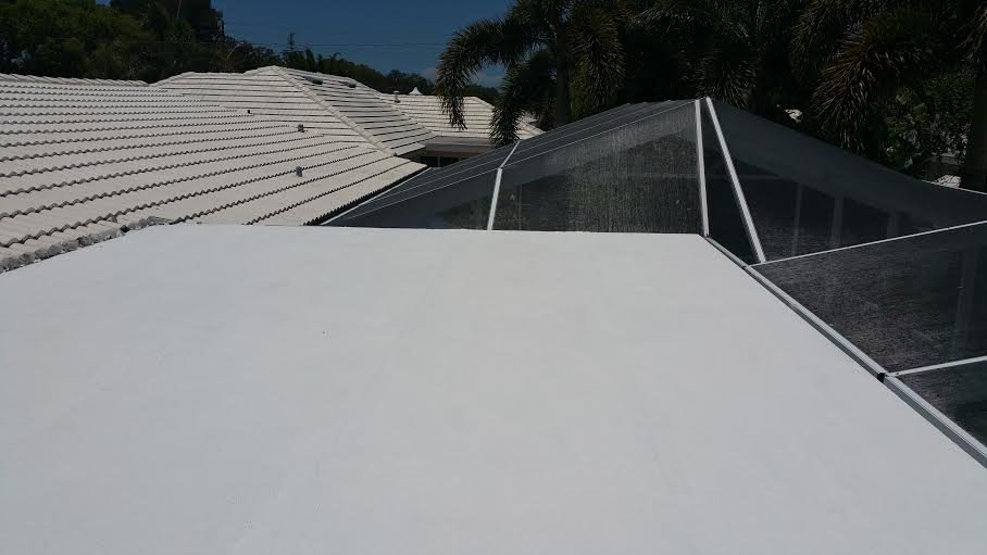 Slide of All Weather Insulated Roof Coating Services
