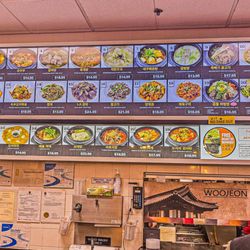 Woojeon Korean Cuisine - Menu