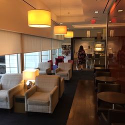 British Airways Lounge - Seating area for around 30 people.