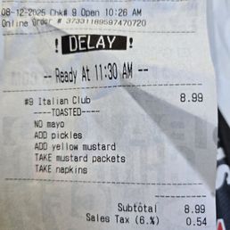 Receipt