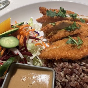 MQ Healthy Food - LB2-House Fresh Crispy Chicken Breast with Cabbages Slaw And NO GMO Mix Rice - New American Near Me - Millbrae, California MQ Healthy Food - LB2-House Fresh Crispy Chicken Breast with Cabbages Slaw And NO GMO Mix Rice - New American Near Me - Millbrae, California