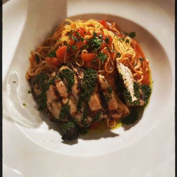 Magnolia Villa - Chicken with angel hair pamadoro - Italian Near Me - Canton, Georgia