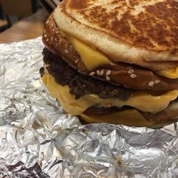 THE DOUBLE GRILLED CHEESEBURGER THE DOUBLE GRILLED CHEESEBURGER