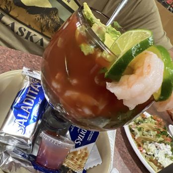 El Taco Nazo - Shrimp cocktail - Mexican Near Me - Baldwin Park, California