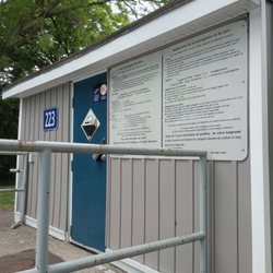Iona Park - Changing room for the wading pool.