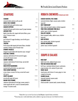 Menu photo 4 BarChi Sushi Austin, TX