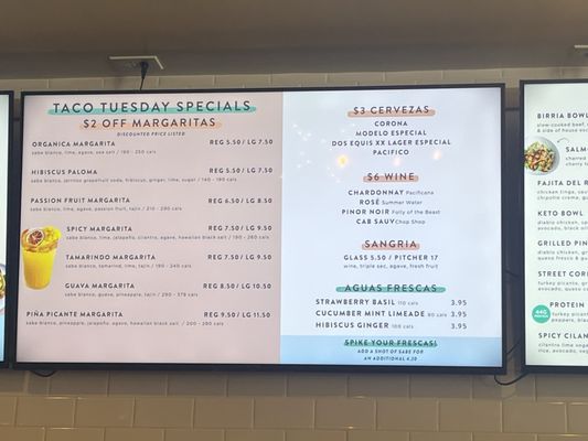 Menu photo 2 Tocaya Modern Mexican Los Angeles, CA Menu photo 2 Tocaya Modern Mexican Los Angeles, CA
