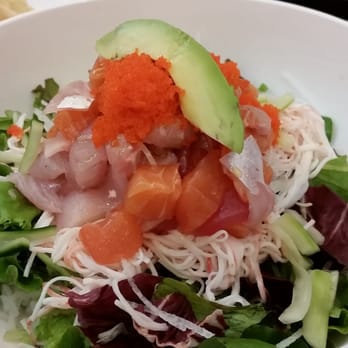Kana Sushi - Chirashi korean style with spicy red sauce. - Japanese Near Me - Springfield, Virginia
