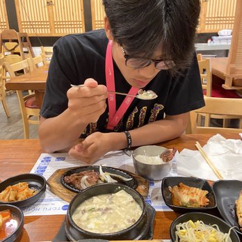 Seoul Tofu House - Ordered LA ribs with "white" beef soondubu. The side dishes were really good. Would come here again sometime soon! - Korean Near Me - Duluth, Georgia Seoul Tofu House - Ordered LA ribs with "white" beef soondubu. The side dishes were really good. Would come here again sometime soon! - Korean Near Me - Duluth, Georgia