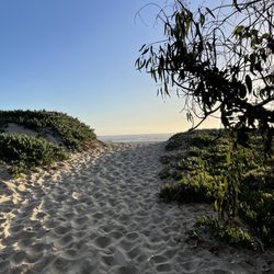 North Beach Campground - Path to beach