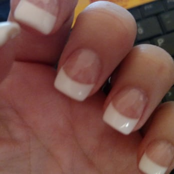 Neat Nails - My beautiful white tip and gel overcoat from Kimmy.  Thanks Kimmy! - Nail Salons Near Me - Tucson, Arizona