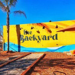 The Backyard - Signage plus game court