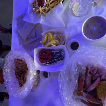 The Kickin' Crab - Chandler - Two seafood bowels and Cajun fries - Seafood Near Me - Chandler, Arizona