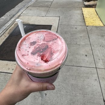 Ohana Hui Cafe - Matcha Strawberry - Coffee & Tea Near Me - Honolulu, Hawaii