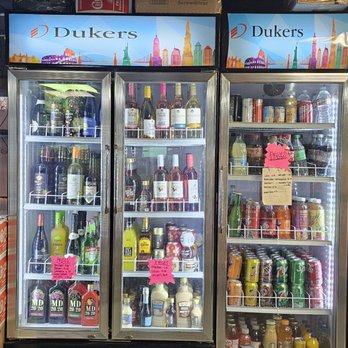 Buddys Liquor Store - two refrigerators filled with drinks - Beer, Wine & Spirits Near Me - Fort Worth, Texas