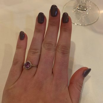 Bellissimo Nails & Spa - Fresh acrylic set with gel polish. I requested almond shape. Still beautifully rounded! - Nail Salons Near Me - Boston, Massachusetts